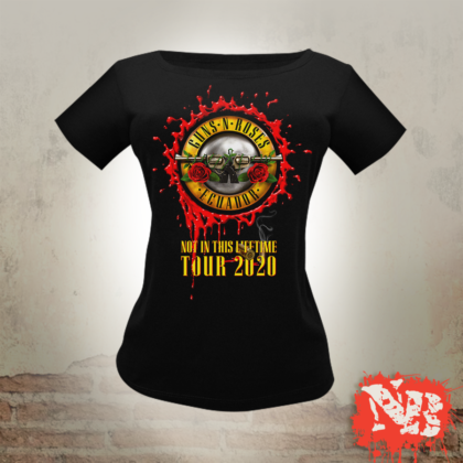 Camiseta Rock Guns and Roses Mujer - Native Blood