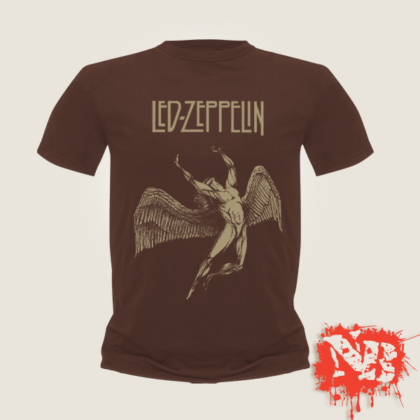 Camiseta Led Zeppelin Hombre Angel - Native Blood