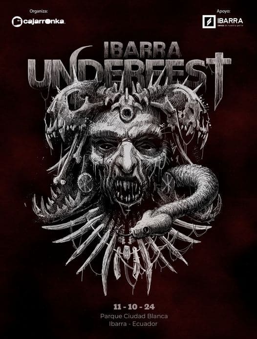 Afiche Ibarra Under Fest 2024