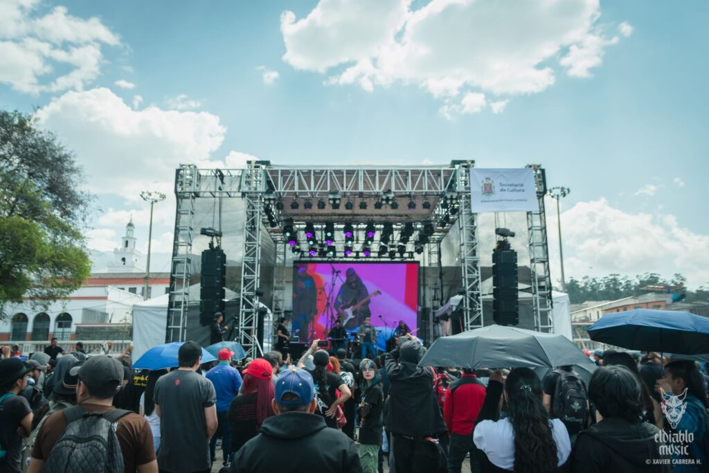 Jurassic Band en el Rockcotocollao 2024