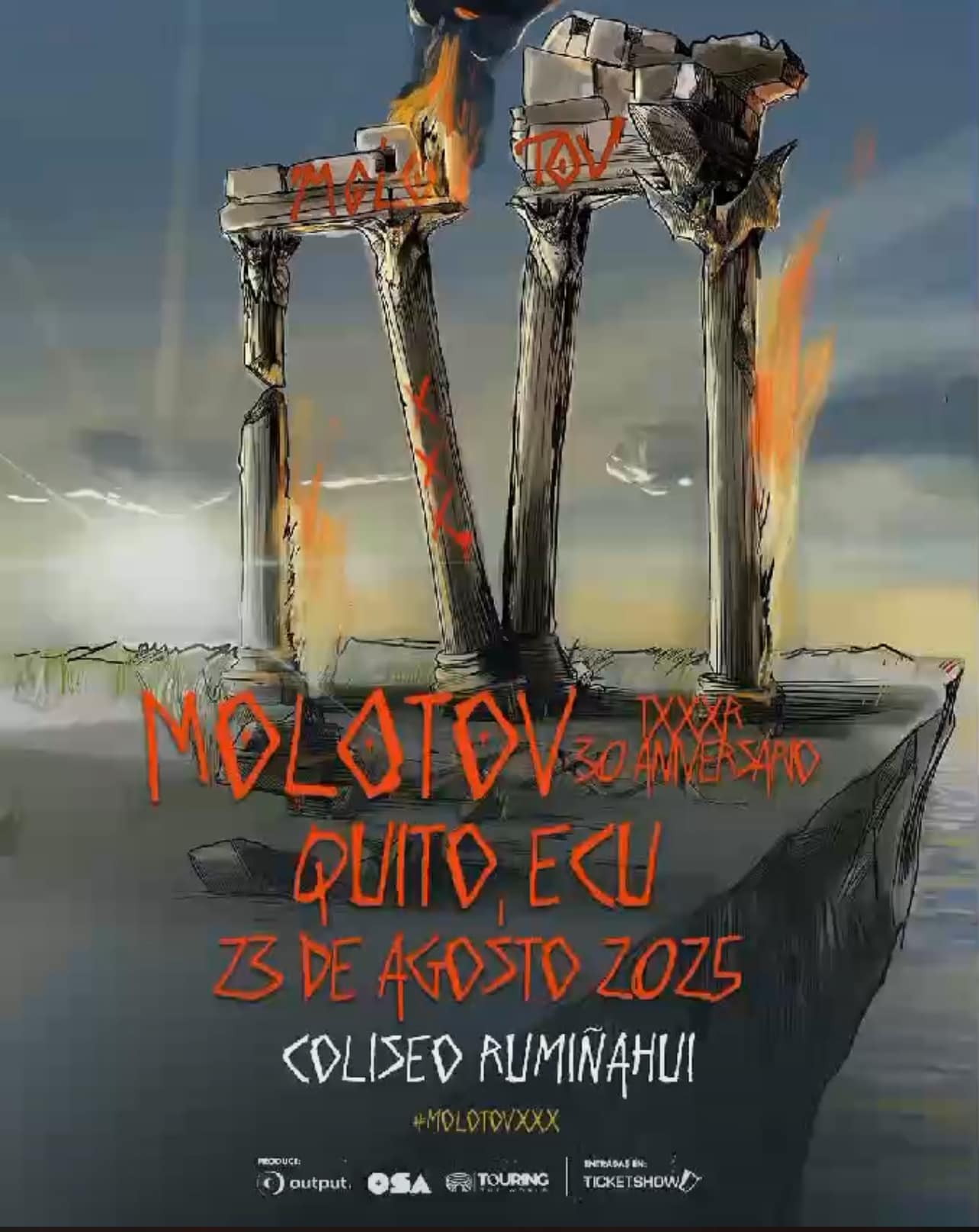 Afiche Molotov Quito 2025