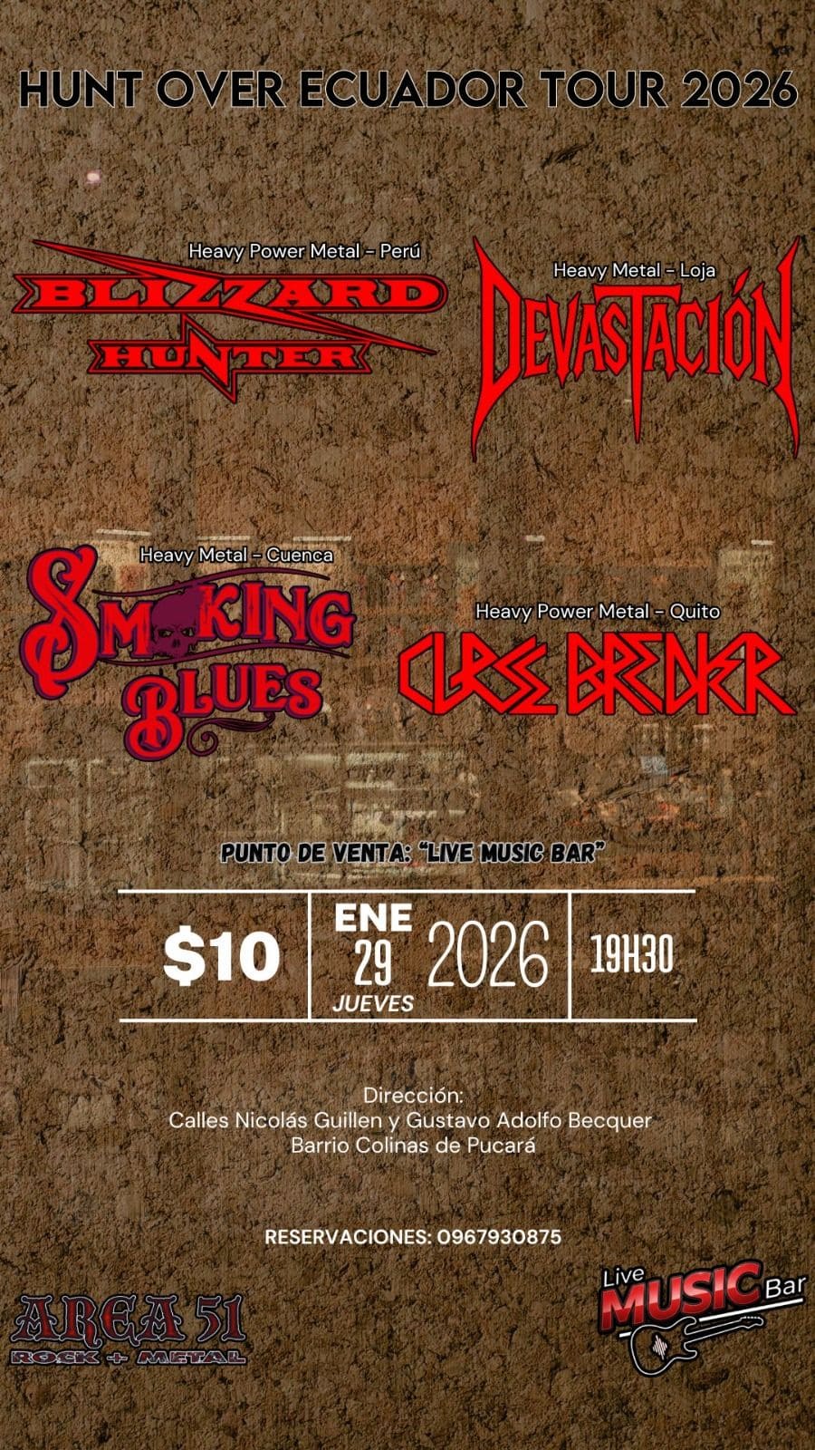 Afiche Blizzard Hunter Loja