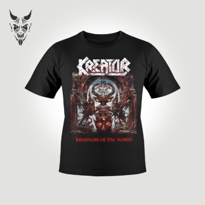 Camiseta Kreator Hombre Krushers Of The World - Hombre Frente