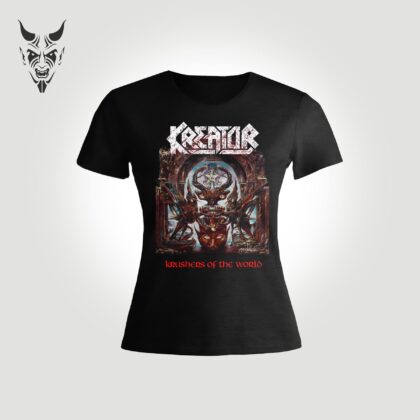 Camiseta Kreator Hombre Krushers Of The World - Mujer Frente