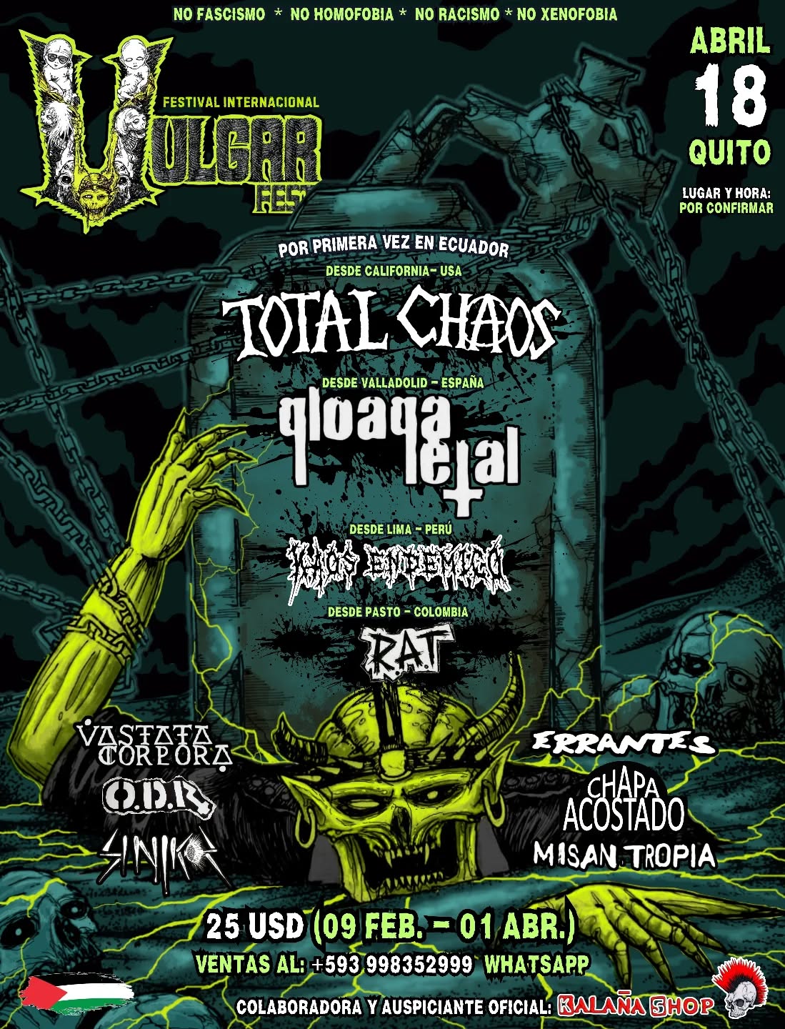 Vulgar Fest Ecuador 2026