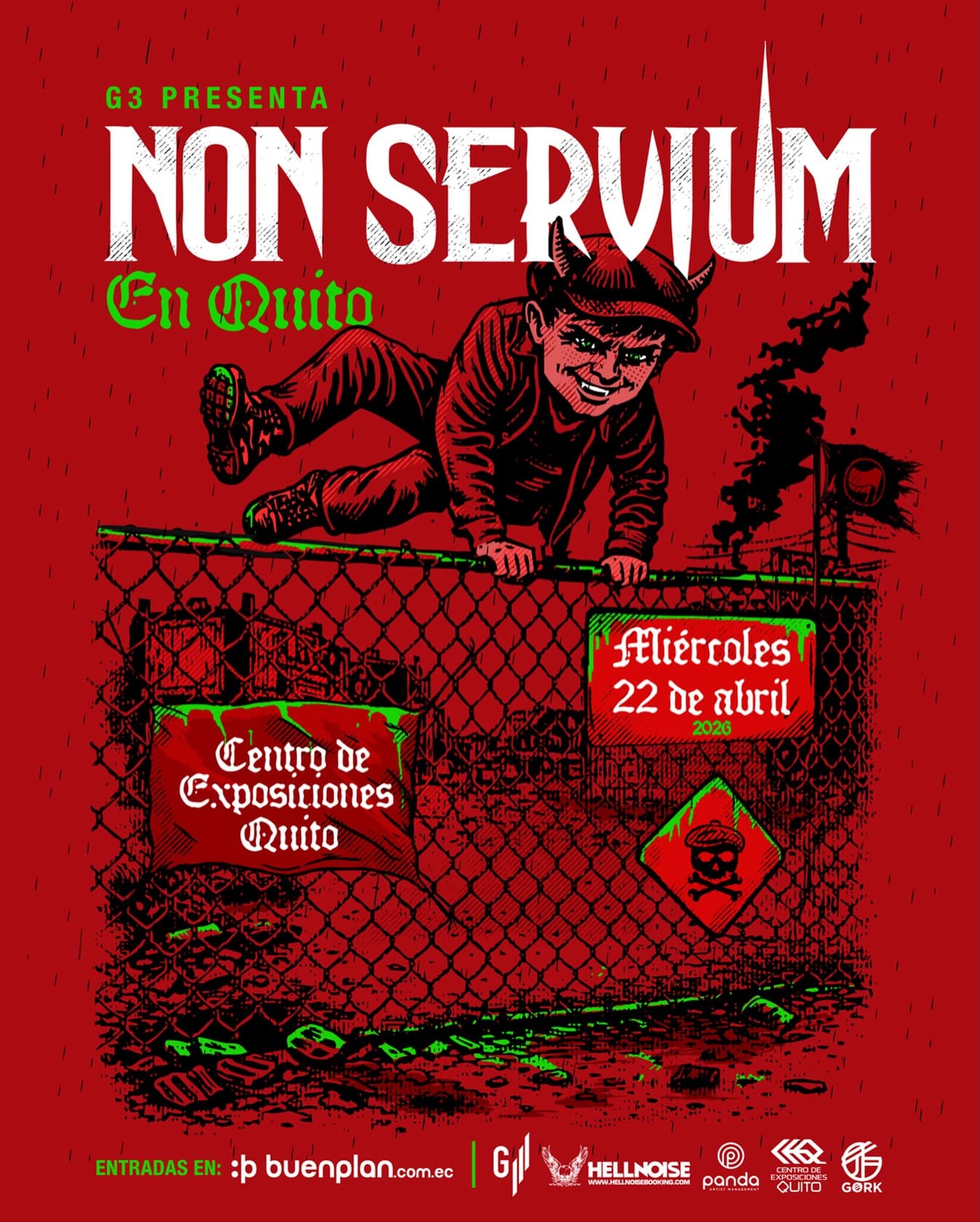 Afiche Non Servium Quito 26