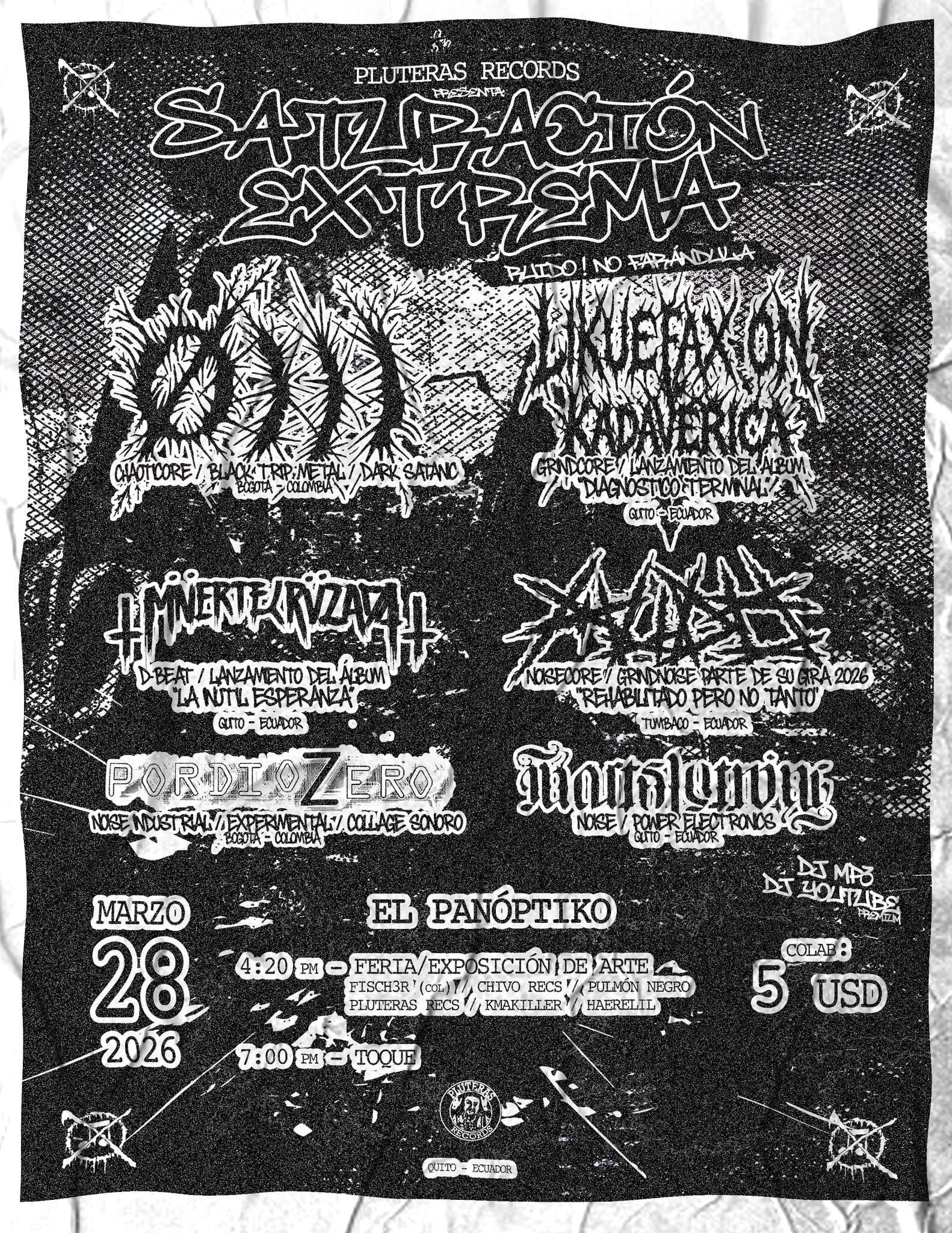 Afiche Saturación Extrema